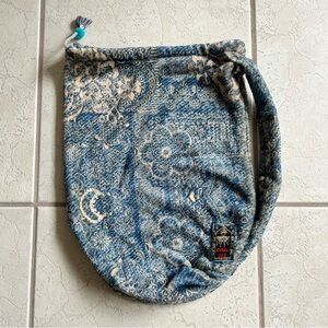 Johnny Was Floral Cozy Fleece Blanket Bag Only Shoulder Tote (No Blanket)